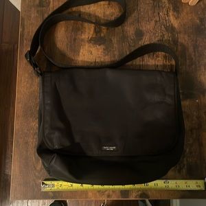 Pre loved late space small messenger bag black